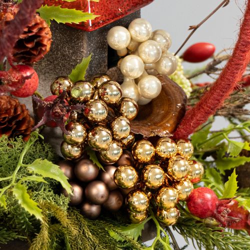 Itens Espelhos de frutas Ø1,5cm marrom-dourado 140 unidades