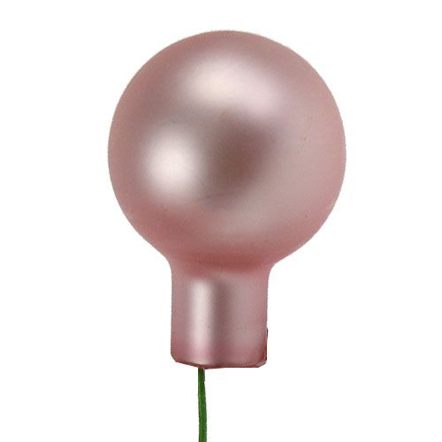 Floristik24 Bagas espelhadas rosa mix Ø20mm 140p