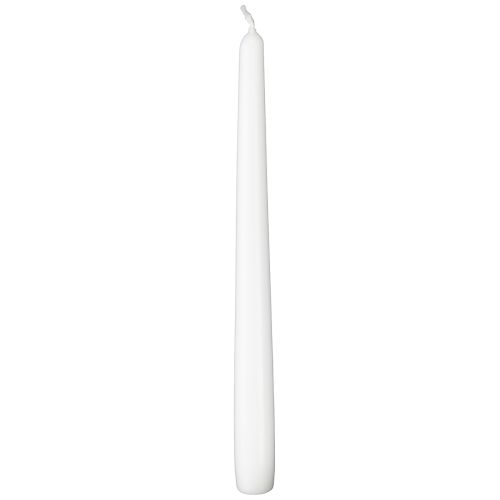 Itens Velas cônicas 250/23 velas brancas 12 peças