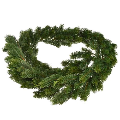 Floristik24 Guirlanda de abeto redonda amarrada guirlanda de Natal verde 190cm