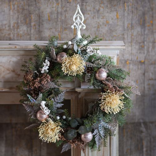 Floristik24 Guirlanda de abeto com cones guirlanda de Natal artificial 160cm