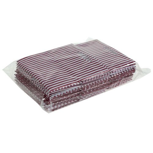 Floristik24 Saco plástico tipo Bordeaux. 12cm x 12cm 12pcs