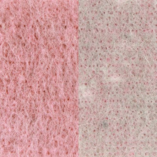 Itens Fita para vaso fita decorativa feltro lã lã velha rosa cinza 7,5cm 5m