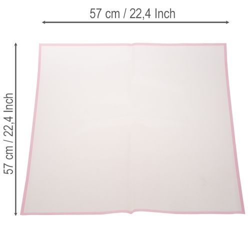 Filme floral Transmatt rosa,