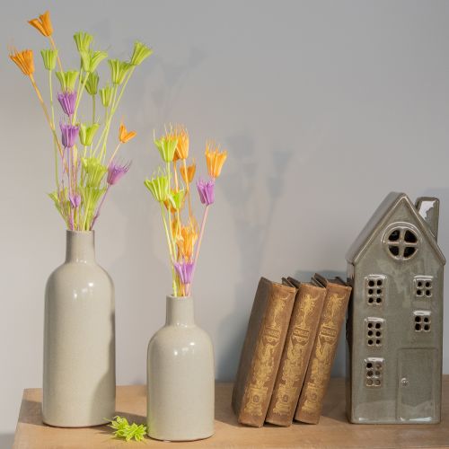 Itens Buquê de flores de Nigella secas, para uso decorativo na sala de estar, cria um ambiente único, 70cm, 50g