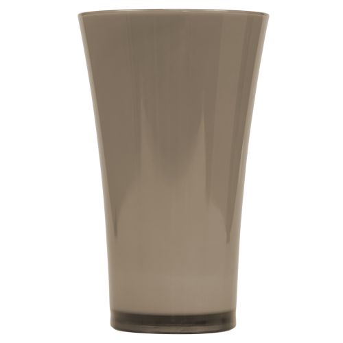 Itens Vaso &quot;Fizzy&quot; Ø16cm H27cm cinza platina 1 un