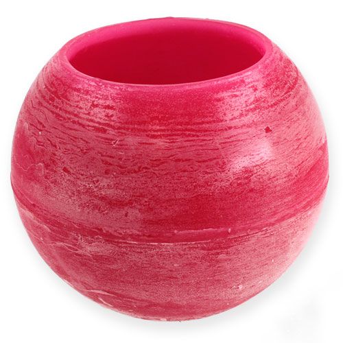 Floristik24 Bola de cera de lanterna Ø 20cm rosa