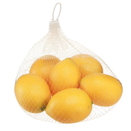 Itens Comida artificial para decoração de limão Ø5,5cm Alt.8cm 6 unid.
