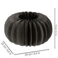 Anel decorativo de papel em formato de abóbora com favo de mel, 24 cm, 4 peças | Floristik24.pt