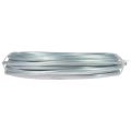 Floristik24 Fio de alumínio fio de alumínio 5mm fio de joalheria branco-prata fosco 500g