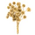 Floristik24 Ramo de Frutas Artificial Âmbar, Decoração Dourada, 26cm, Pacote com 6 unidades