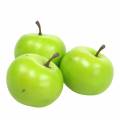 Floristik24 Mini maçã artificial verde Ø4cm 24pcs