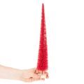 Árvore de Natal decorativa estreita, árvore de Natal artificial em base de madeira, 40 cm, 3 peças | Floristik24.pt