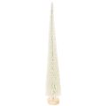 Floristik24 Árvore de Natal decorativa com base de madeira para decoração de inverno, 40 cm, 3 peças