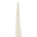 Árvore de Natal decorativa com base de madeira para decoração de inverno, 40 cm, 3 peças | Floristik24.pt