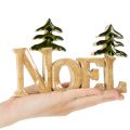 Suporte de Natal Noel com duas árvores de Natal de 18 cm | Floristik24.pt