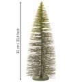 Árvore de Natal artificial verde com suporte para decoração de mesa, 90 cm | Floristik24.pt