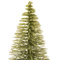 Árvore de Natal artificial verde com suporte para decoração de mesa, 90 cm | Floristik24.pt