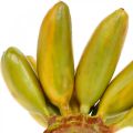 Floristik24 Cacho de banana artificial, fruta decorativa, banana baby L7–9cm