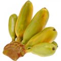 Floristik24 Cacho de banana artificial, fruta decorativa, banana baby L7–9cm
