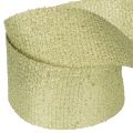 Fita decorativa com glitter, fita larga para embrulho de presentes, 55 mm de largura, 15 m de comprimento. | Floristik24.pt