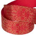 Fita para presentes com estampa festiva para artesanato e decoração, 40 mm x 15 m | Floristik24.pt