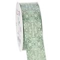 Floristik24 Fita para presentes com padrão clássico para laços e decoração, 40 mm x 15 m