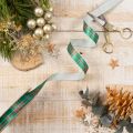 Fita xadrez para presentes de Natal, 15 mm x 20 m | Floristik24.pt