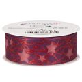 Fita decorativa brilhante com