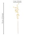 Ramo decorativo artificial com frutos silvestres, dourado, 70 cm, 3 peças | Floristik24.pt