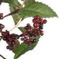 Floristik24 Berry ramo vermelho decoração de outono artificial 85cm Planta artificial como real!