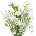 Floristik24 Bouquet com ásteres brancos 47cm