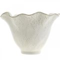 Floristik24 Vaso de flores vaso de cerâmica vaso de flores branco Ø15cm
