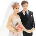Floristik24 Casal de noivos, casal de noivos 10,5cm