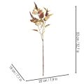 Coleus artificial com folhas vermelhas, planta artificial, 20cm | Floristik24.pt