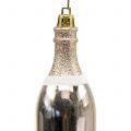 Floristik24 Garrafa de champanhe para pendurar ouro claro 10uds
