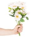 Buquê de rosas artificiais de Natal, 35 cm, 6 peças | Floristik24.pt