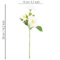 Arranjo de rosas artificiais de Natal, brancas, decoração natalina artificial | Floristik24.pt