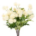Floristik24 Arranjo de crisântemos artificiais, branco cremoso, galho decorativo, grande 56 cm, 4 peças