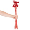 Flores de Craspedia secas e tingidas, com hastes longas, 55 cm, 20 peças. | Floristik24.pt