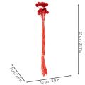 Flores de Craspedia secas e tingidas, com hastes longas, 55 cm, 20 peças. | Floristik24.pt
