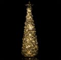 Floristik24 Árvore de Natal acrílica com luz LED H36cm