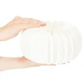 Anel de papel em formato de favo de mel, formato de abóbora redonda grande, 24 cm, pacote com 4 unidades, ideal para flores secas e decoração de outono. | Floristik24.pt