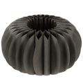 Decoração de mesa em papel com formato de favo de mel em formato de abóbora, dobrável, redonda, 34 cm, 2 peças. | Floristik24.pt
