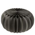 Decoração de mesa em papel com formato de favo de mel em formato de abóbora, dobrável, redonda, 34 cm, 2 peças. | Floristik24.pt