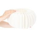 Bola decorativa de papel, decoração moderna de abóbora, papel em formato de favo de mel, 34 cm, 2 peças | Floristik24.pt