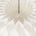 Bola decorativa de papel, decoração moderna de abóbora, papel em formato de favo de mel, 34 cm, 2 peças | Floristik24.pt