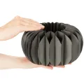 Anel decorativo de papel em formato de abóbora com favo de mel, 24 cm, 4 peças | Floristik24.pt
