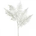 Floristik24 Deco samambaia planta artificial folha de samambaia artificial branco L78cm