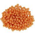Floristik24 Contas decorativas laranja, 8 mm, 250 peças